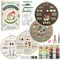 4 Stage Embroidery Kit for Beginners Adults, Easy to Learn 38 Different Stitches from Instruction & Video, Needlepoint Kits for Adults with Stamped Embroidery Patterns.